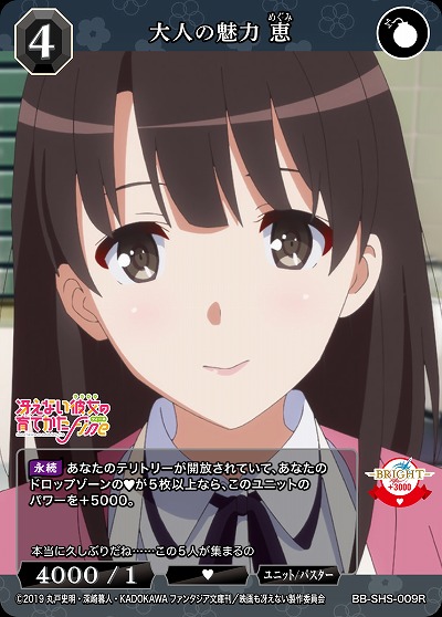 大人の魅力 恵 【BB/SHS/009R】